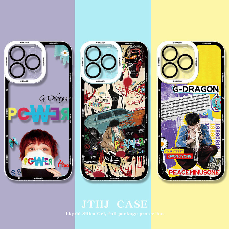 GD GD GD GD Dragon Apple 16promax เคสโทรศัพท์ iphone17promax เหมาะสําหรับ 14/15 อัลบั้ม xsmax เพลงพั