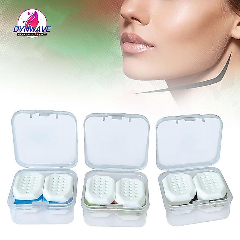 [Dynwave2] 2x Jaw Exerciser Jawline Shaper ซิลิโคน Face Shaper Facial Exerciser Jawline Exerciser สํ