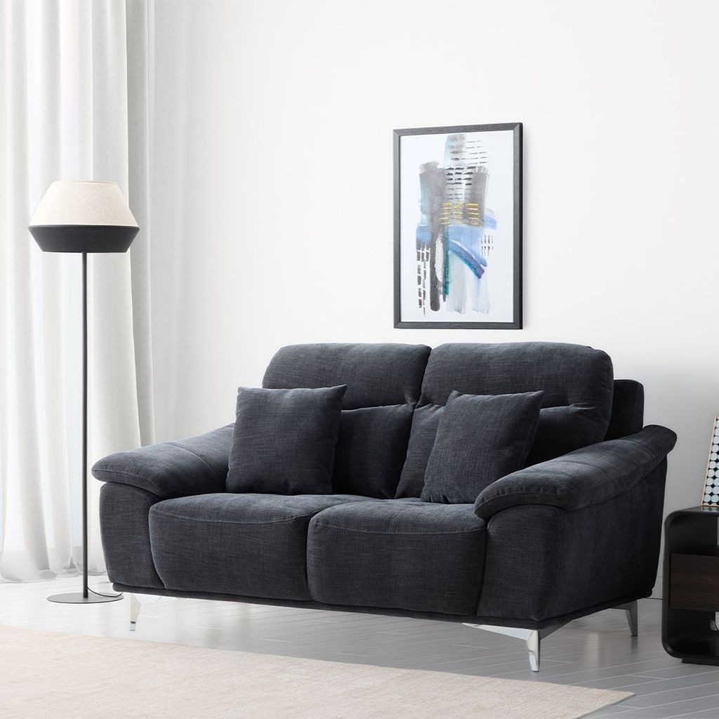 SB Design Square โซฟา รุ่น RINEN 2 ที่นั่ง สีน้ำเงิน (168x91x94 ซม.) แบรนด์ SOFA SOLUTIONS