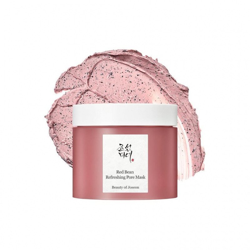 Red Bean Pore Refreshing Mask Mud Moisturizing Wash-Off Mask, Pore Exfoliator,ผู้ชายเกาหลีผู้หญิง Ca