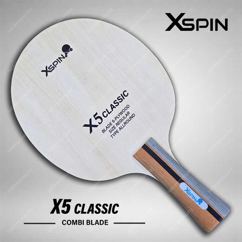 Xspin X5 Classic ใบมีดปิงปองใบมีดไม้ FL
