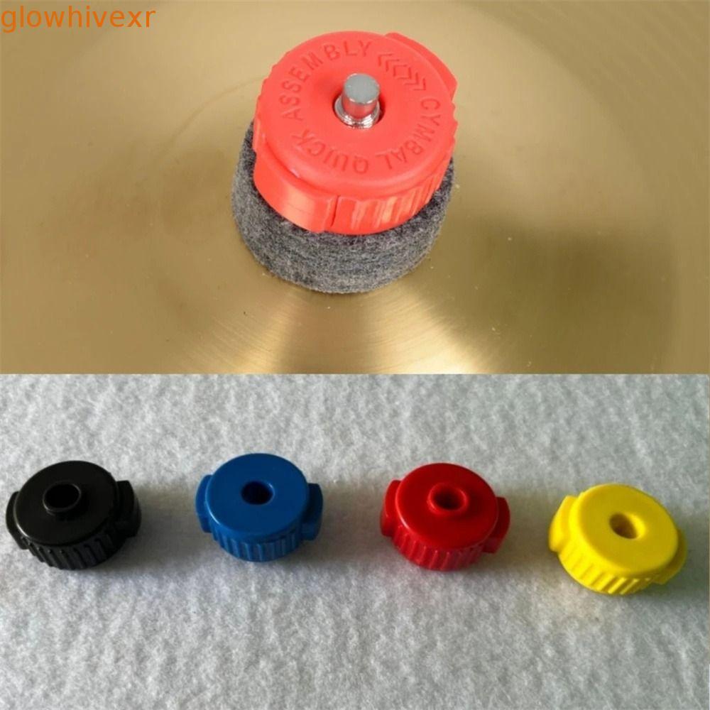 GLOWHIVE Quick-Set Cymbal Mate, Push-On Design น้ําหนักเบา Cymbal QUICK Release, ติดตั้งง่ายพลาสติกห