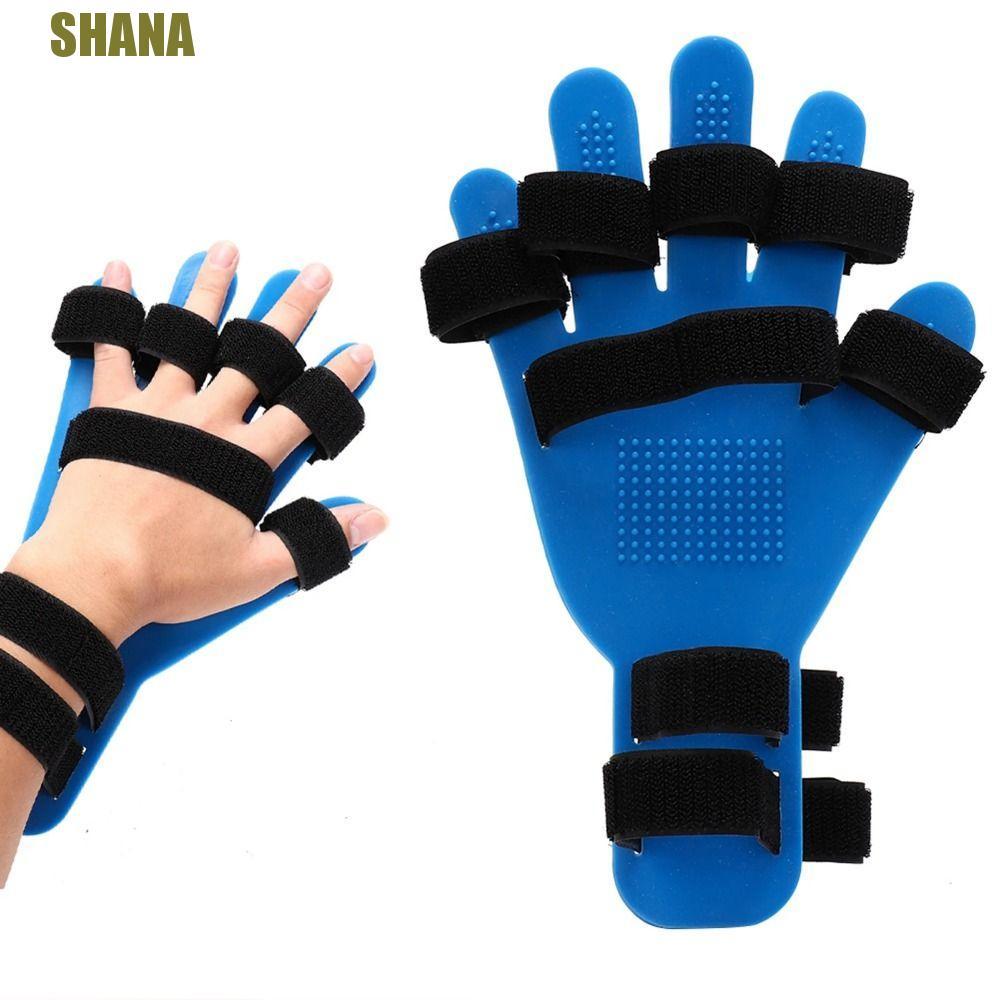 SHANA Finger Corrector Board, ขยายประเภทนิ้วมือ Immobilization มือข้อมือนิ้ว Orthotics, Breathable ปรับทนทานการฝึกอบรมโรคหลอดเลือดสมอง Hemiplegia Splint Thumb การบาดเจ็บ