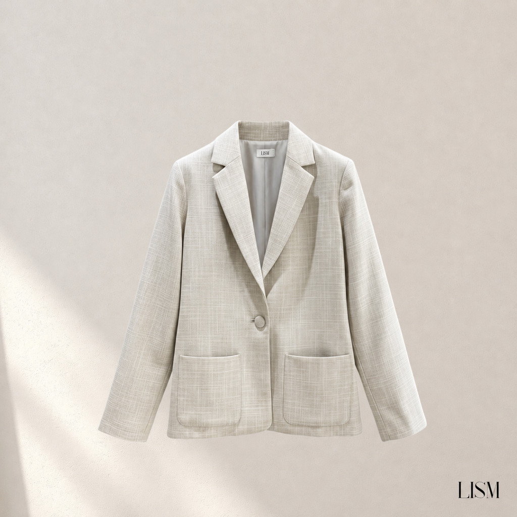 Lism S-014 Elite Single-Button Blazer เบลเซอร์