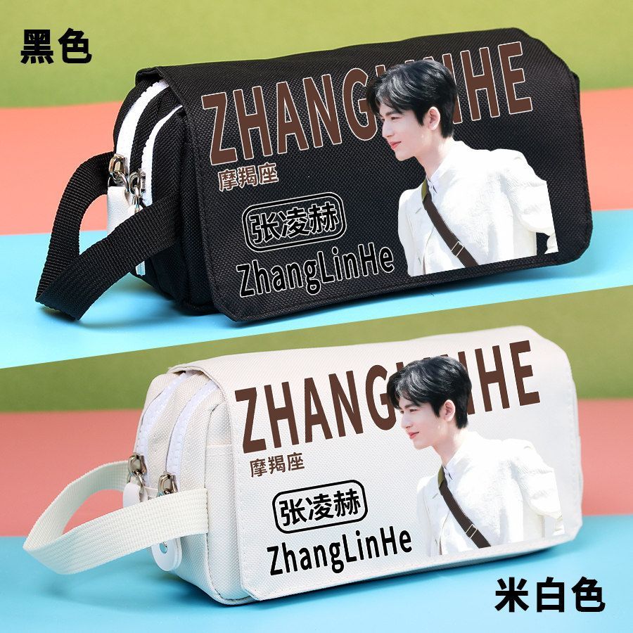 热Zhang/pee-pee-Peปากกากล่องนักเรียนขนาดใหญ่ความจุผ้าใบปากกาWedh333x