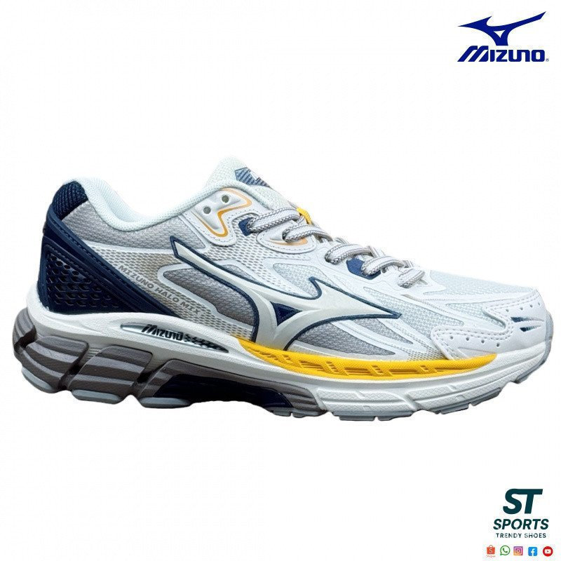LTQL Mizuno Halo Mix Mesh Running Shoes เหมาะสําหรับสวมใส่ทุกวัน กล่องดั้งเดิม