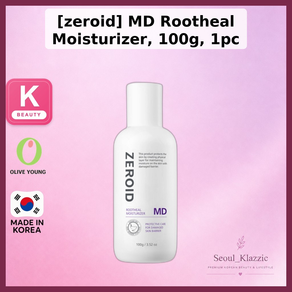 [zeroid] MD Rootheal Moisturizer, 100g, 1pc / Korean Moisturizer / Barrier Support / ของแท้ 100% โดย
