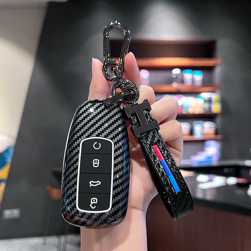 ปลอกกุญแจสําหรับ Chery Jaecoo J7 J7 PHEV Tiggo 8 7 9 รถพวงกุญแจในสต็อก