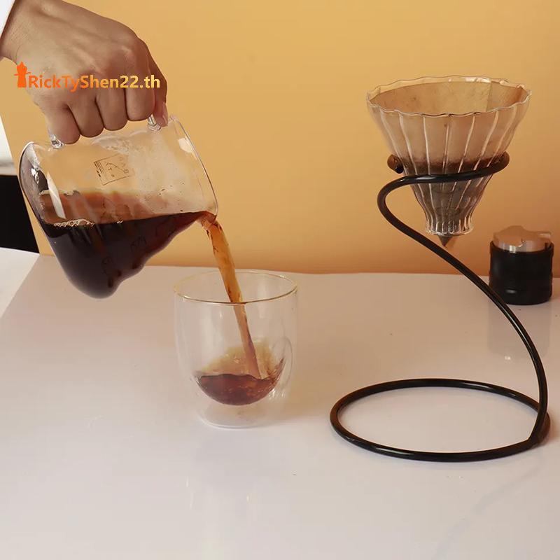 RickTyShen Pour Over Coffee Ra เครื่องชงกาแฟหยดกรองถ้วย Ra Stand Brewer Holder Hand Drip Braet Pour Over Dripper Maker หยด TH