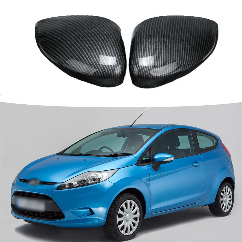 เหมาะสําหรับ 2009-2017 Ford FIESTA MK7 ฝาครอบกระจกมองหลังฝาครอบกระจก Tomato Factory คลังสินค้าพร้อม