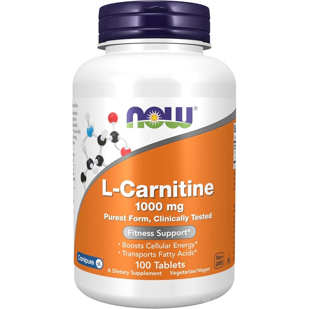 NOW Foods: L-Carnitine Fitness Support 1000mg, 100 tabs