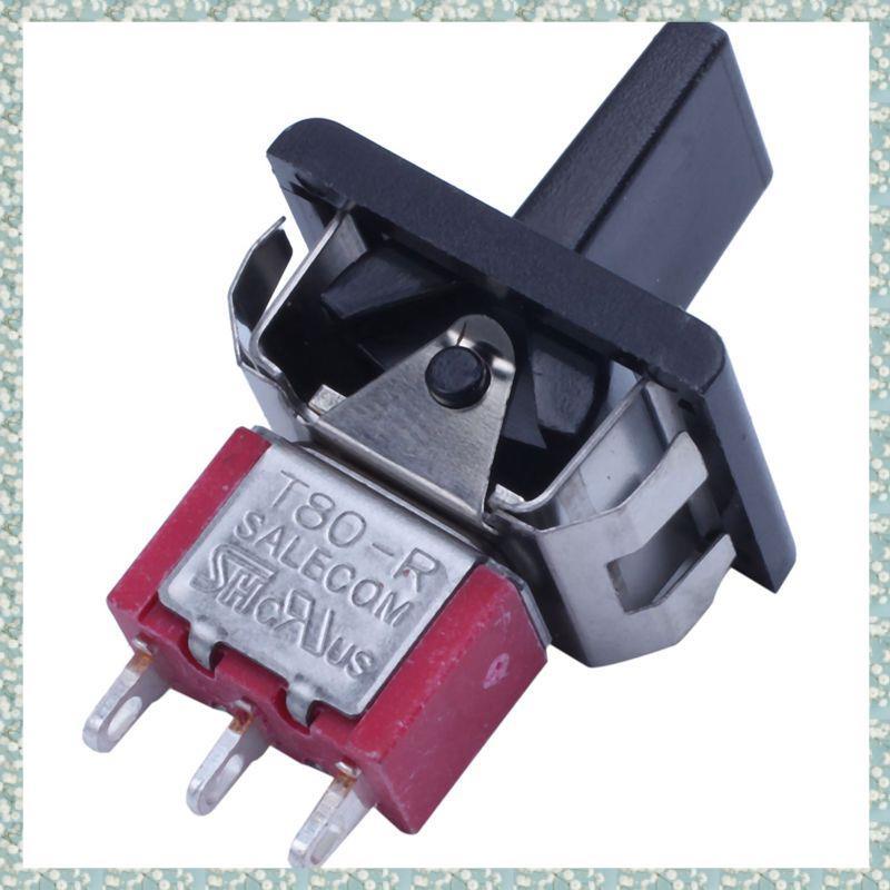 [h5bl3j6wj.ph] AC 250V/3A 125V/5A Momentary SPDT 3 ตําแหน่งสลับสวิทช์ T80-R
