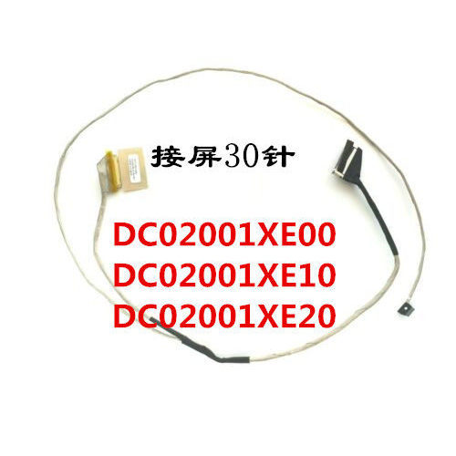 สาย LCD หน้าจอ DisplayPort สายเคเบิลสําหรับ Lenovo Xiaoxin 300-15ISK 300-15IBR DC02001XE00