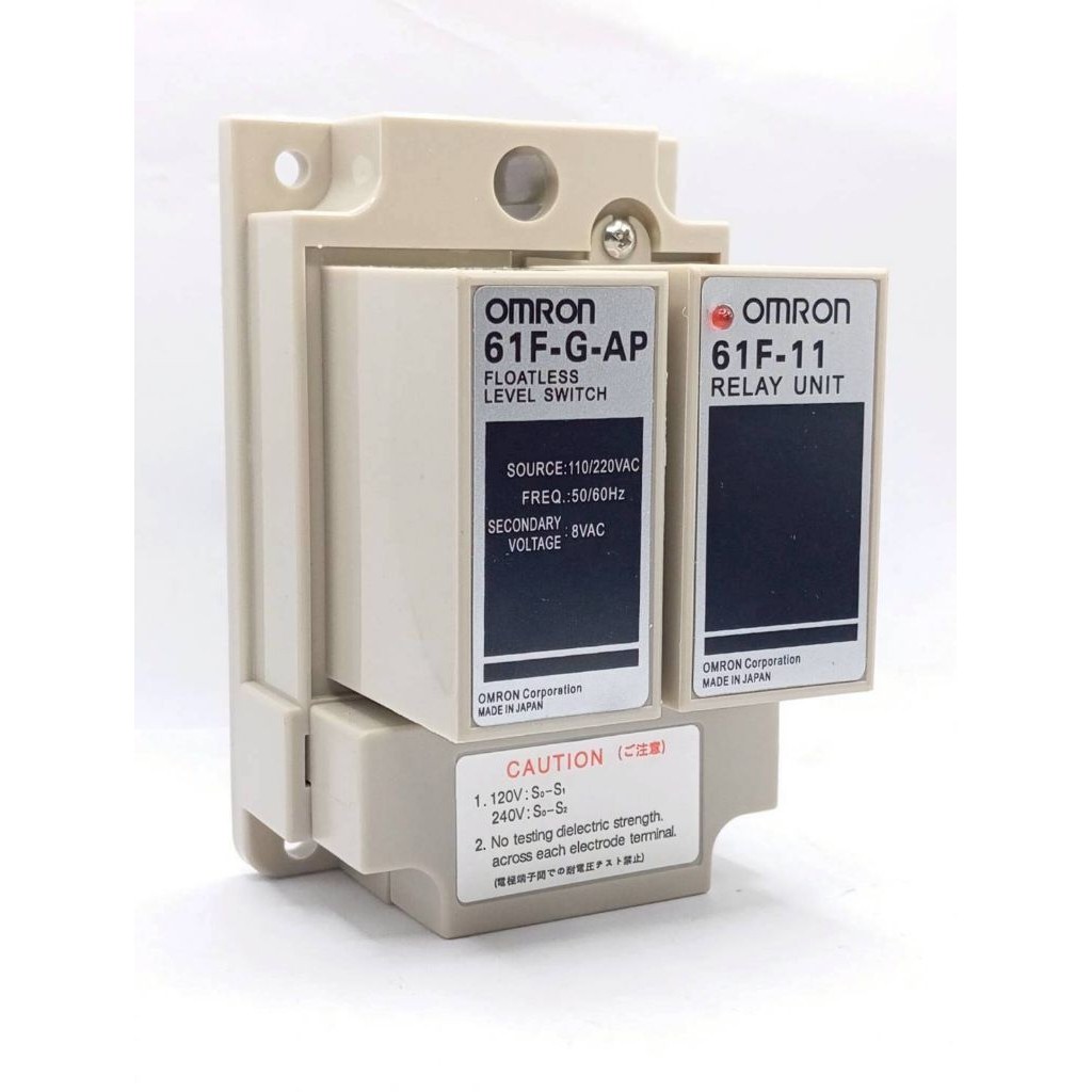 สั่งเลย 61F-G-AP ตัวควบคุมระดับน้ำ, โฟลทเลสรีเลย์ , คอนโทรลปั้ม  61F-G-AP Floatless Level Switch 220