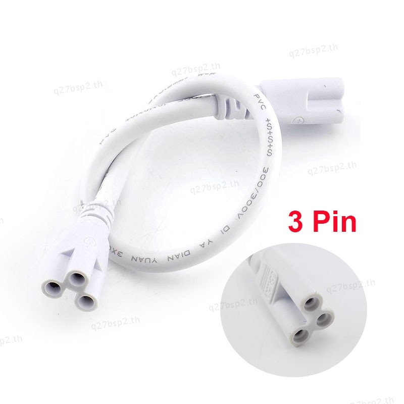 3 ขา LED Tube Connector 2 เฟส 3 เฟส T5 T8 หลอดไฟ LED เชื่อมต่อสาย Double-end TH27B2