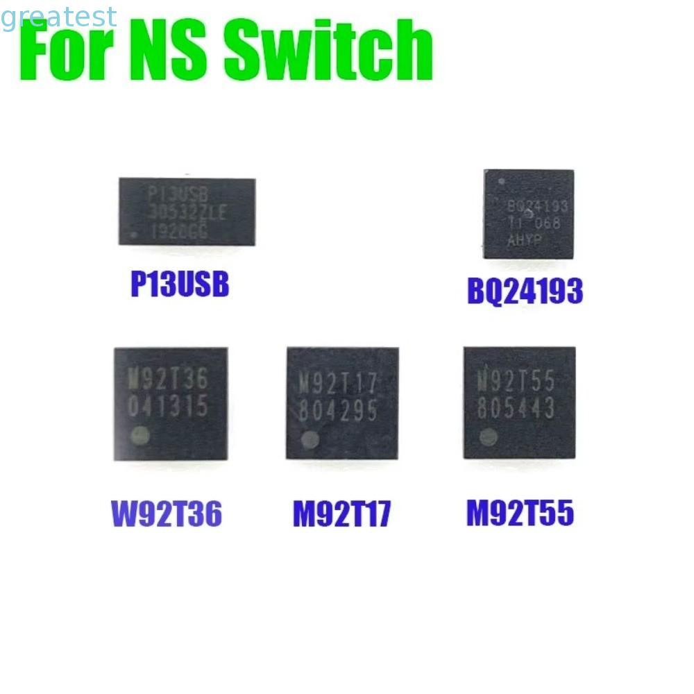 GREATMY ชิปการจัดการการชาร์จ, ส่วนประกอบอิเล็กทรอนิกส์ M92T36 P13USB BQ24193 M92T17 ชิปเมนบอร์ด, พื้