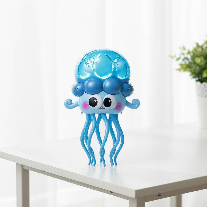 Xtyhweapz Interactive Dancing Octopus ของเล่นพร้อมไฟ LED สําหรับความเครียดและปาร์ตี้สนุกเยลลี่