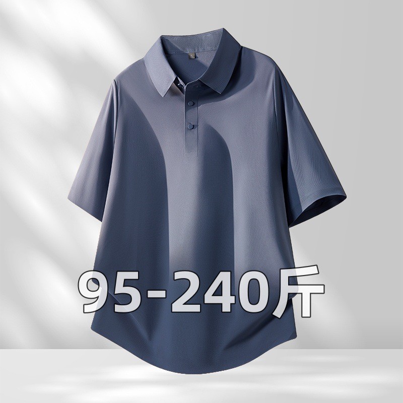 เสื้อยืดแขนสั้นคอปกสําหรับผู้ชาย300 Vage8XL เสื้อยืดไซส์ใหญ่สําหรับผู้ชายและผู้หญิงโปโลแขนสั้น