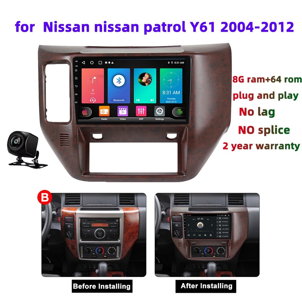 Honxun ESSGOO acodo ASTRAL STAPON JIUYIN 8GB + 64 android หัวหน้าจอสัมผัสเครื่องเสียงรถยนต์สําหรับ N