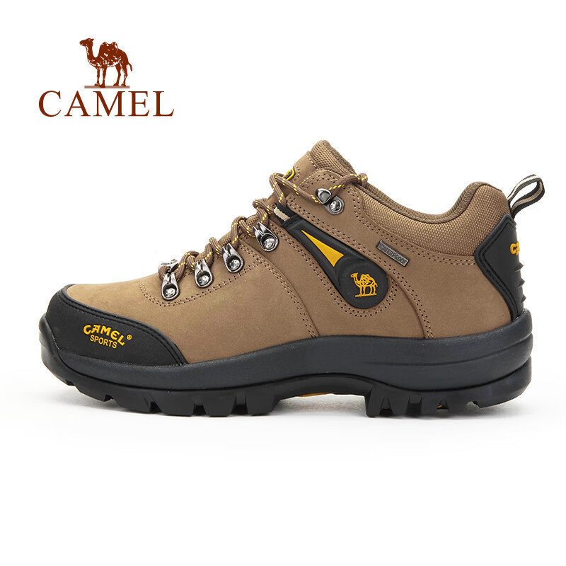 รองเท้าเดินป่ากลางแจ้งสำหรับผู้ชาย Camel CAMEL, รองเท้าเดินป่ากันลื่นและทนต่อการสึกหรอ, รองเท้ากีฬาล