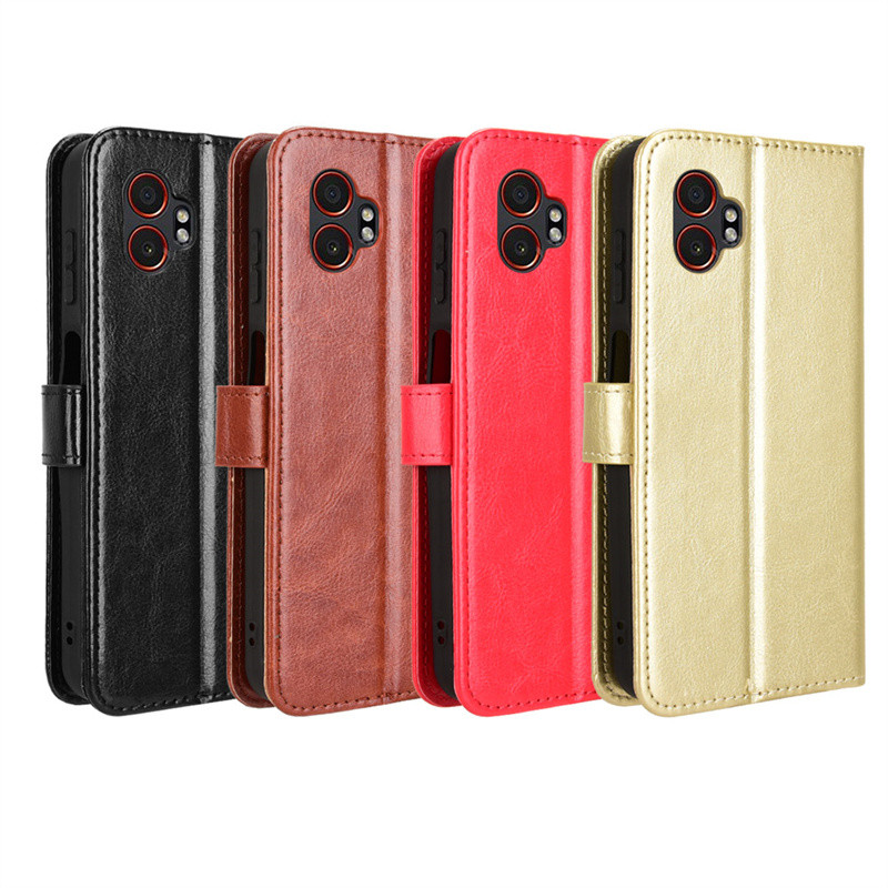 สําหรับ Samsung Xcover 7 Pro หนังเคสโทรศัพท์ลื่นพร้อม Lanyard สําหรับ Galaxy Xcover7 Pro 5G ธุรกิจกร