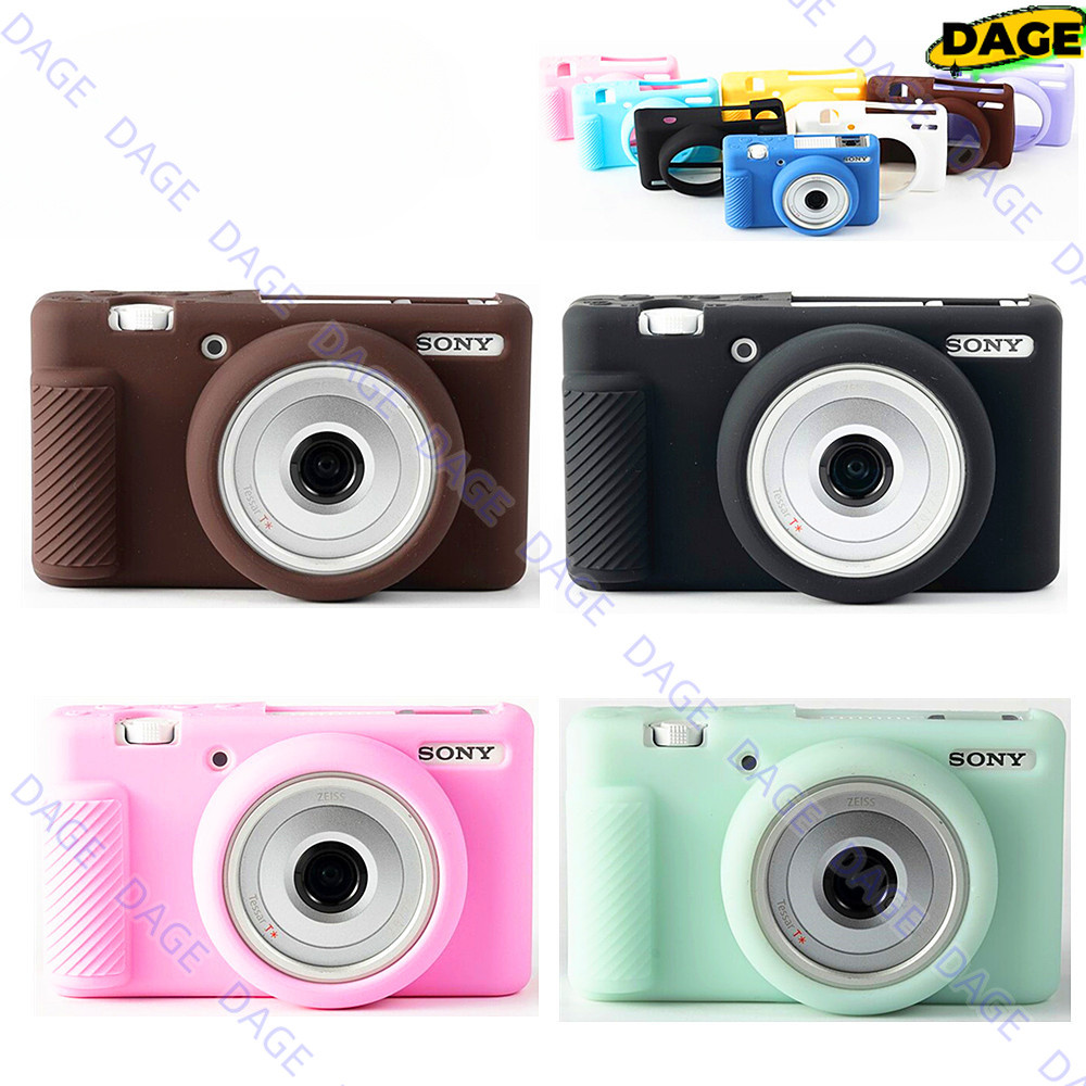 สําหรับ Sony ZV-1F ZV-1 Mark 2 ZV1II ZV1 II ZV1M2 ZV1F ซิลิโคนนุ่มเกราะผิวกรณีป้องกันกระเป๋ากล้อง