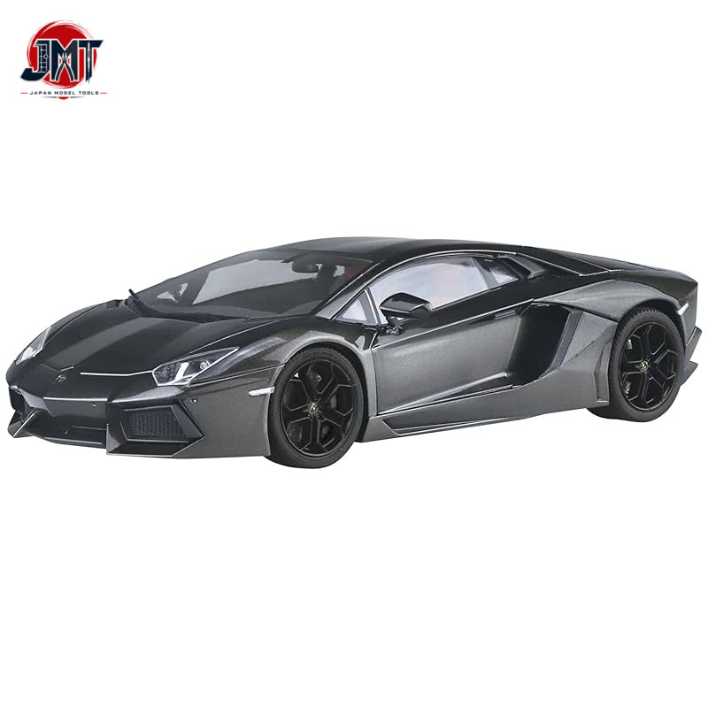 Aoshima Cultural Materials Co., Ltd. 1/24 Pre-Painted Model Series 2011 Lamborghini Aventador Gun Me