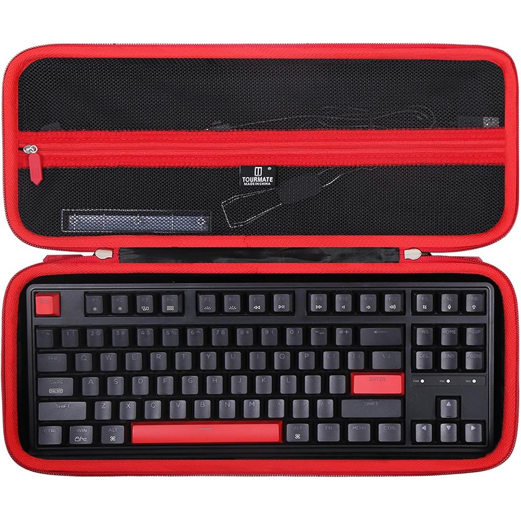 Hard Storage Case สําหรับ Keychron QMK/VIA/Aula F75 Pro/WIN68 HE/RedThunder 60%/GEODMAER 65% คีย์บอร