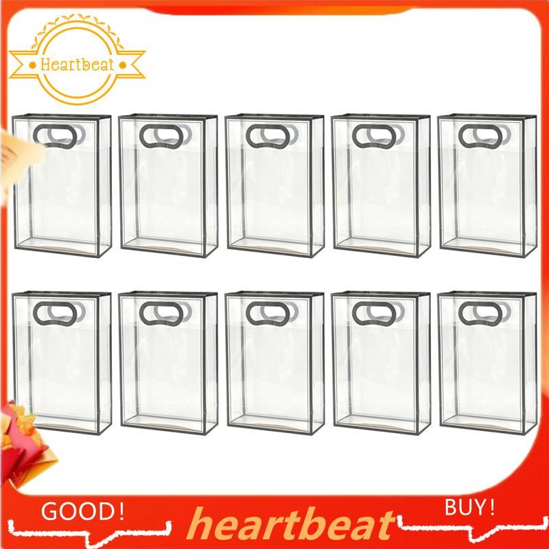 โปร่งใส Tote Bag Wedding Favor Bags Party Favor Bags Tote Bag สีดํา