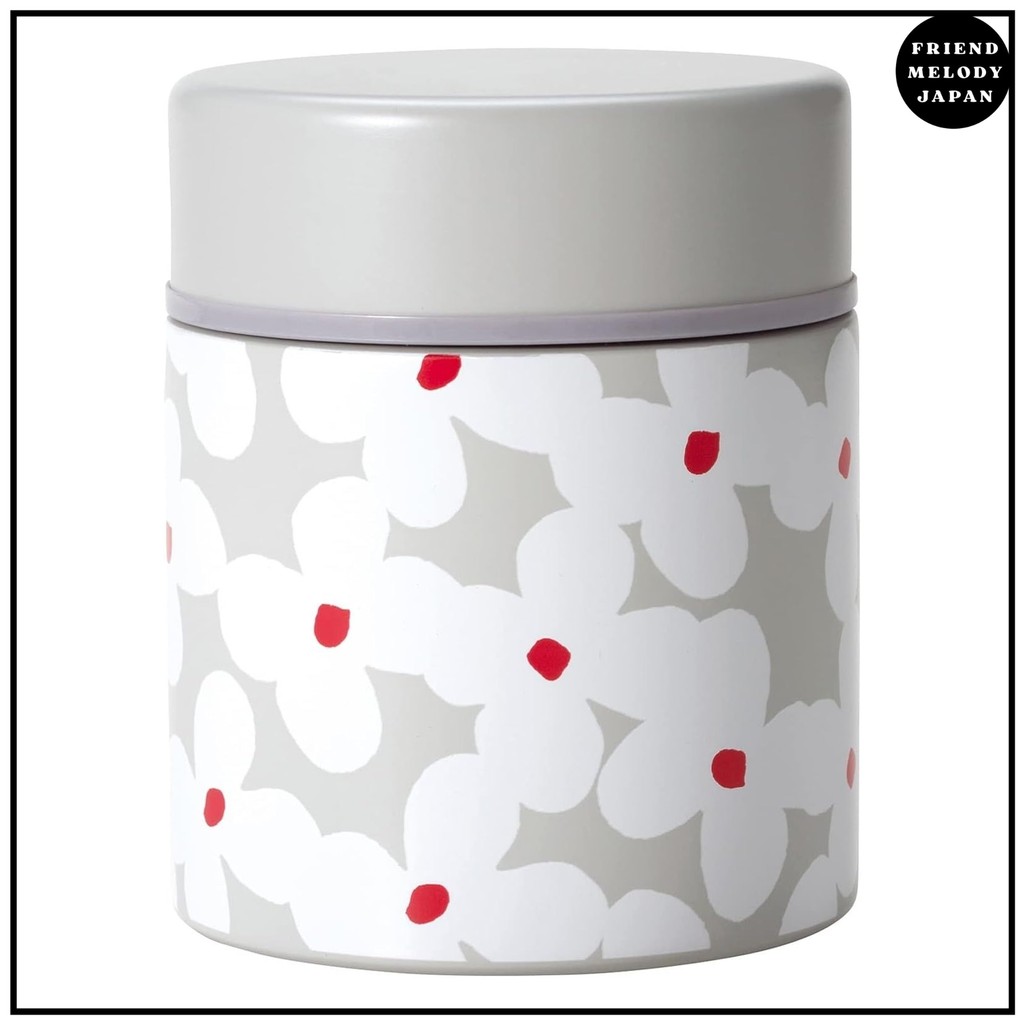 Wpc. Patterns Soup Jar Thermal/Cold 300ml Lunch Box Bottle Scandinavian Cute W068-083 Cooker OffFMJ 