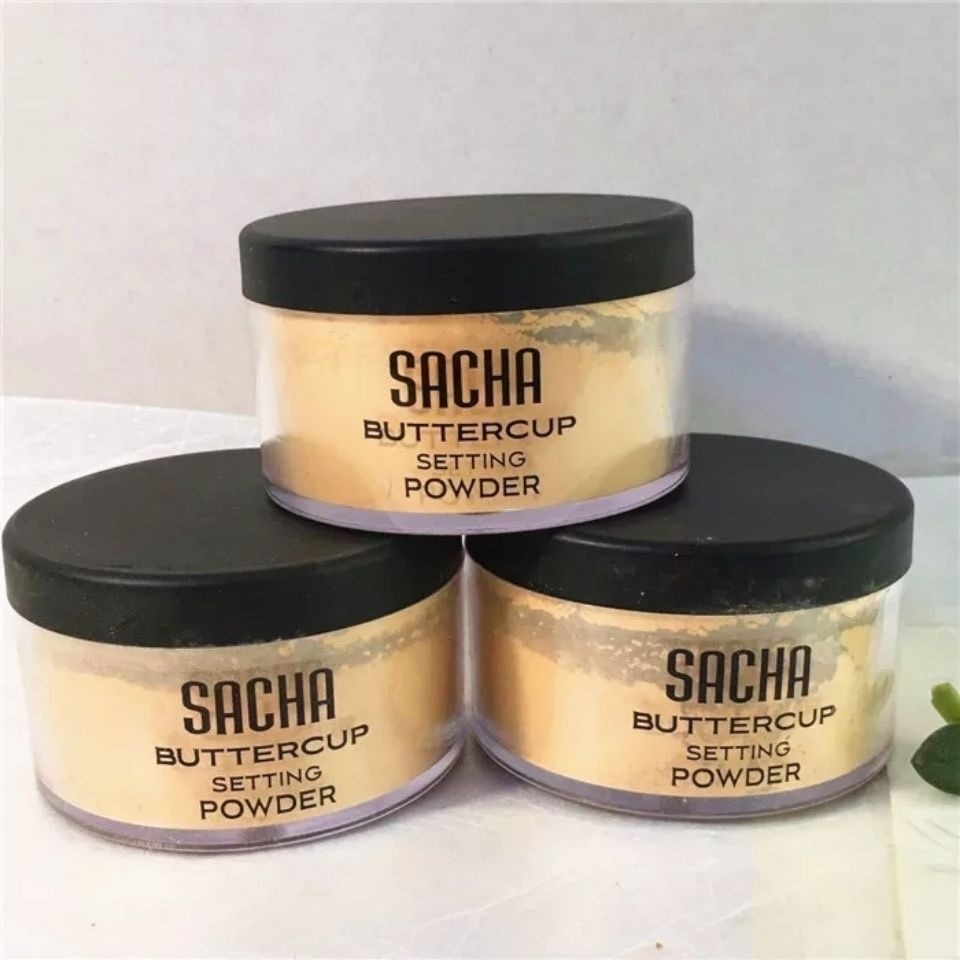 Loose Setting Loose Powder Sacha ButtercupSettingPowder Moisturizing Flawless Setting Powder [Y]