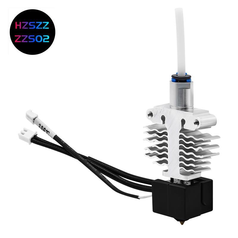 Hzszzzzs02zUpgrade Hotend Kit สําหรับ -5 S1 24V 60W ความร้อน Rod Bimetal คอ Thermostility 3D ชิ้นส่ว