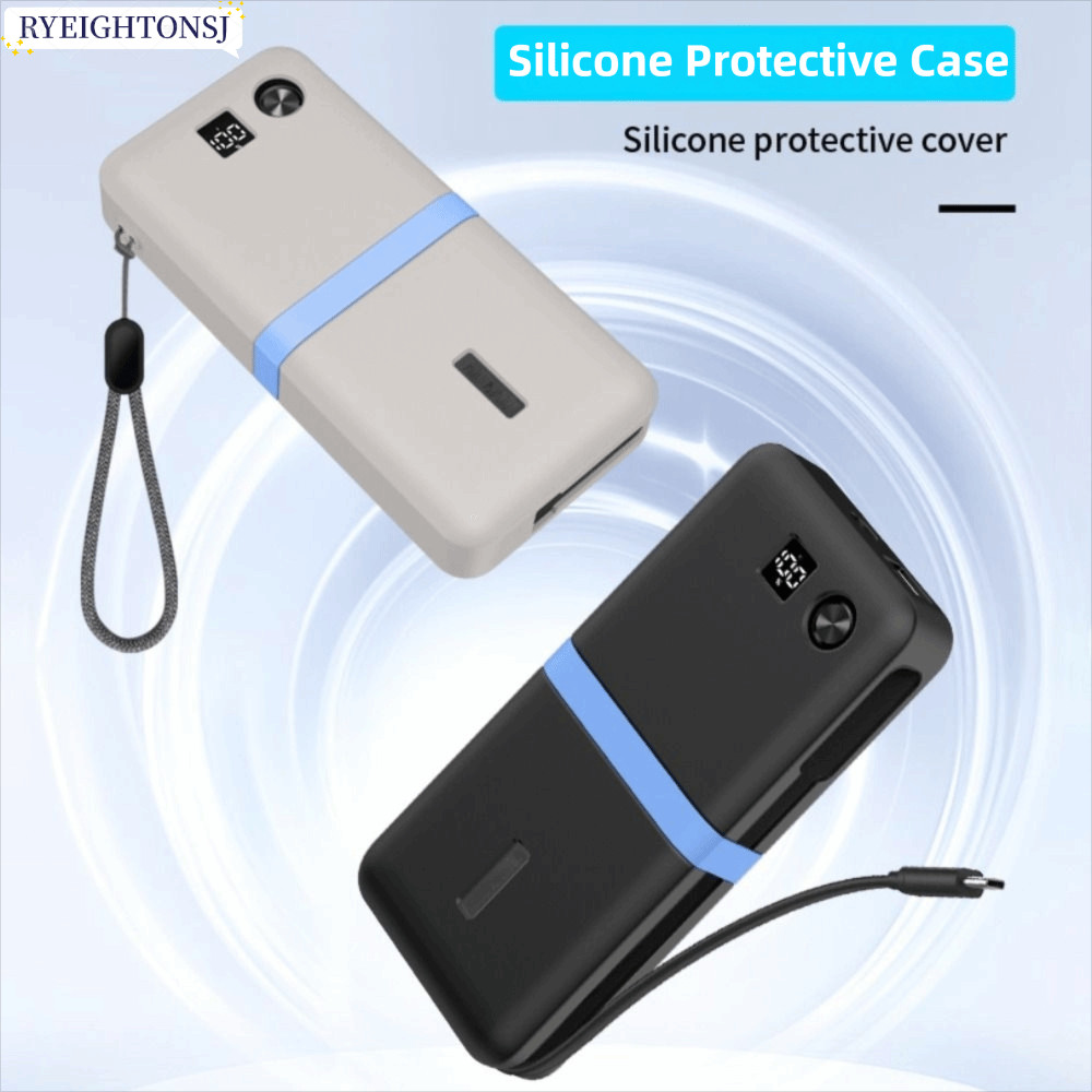 RYIGHTONSJ แบบพกพา Charger ป้องกัน, ซิลิโคนกันกระแทกกระเป๋าถือ, Premium Anti Drop A1383 นุ่มฝาครอบป้