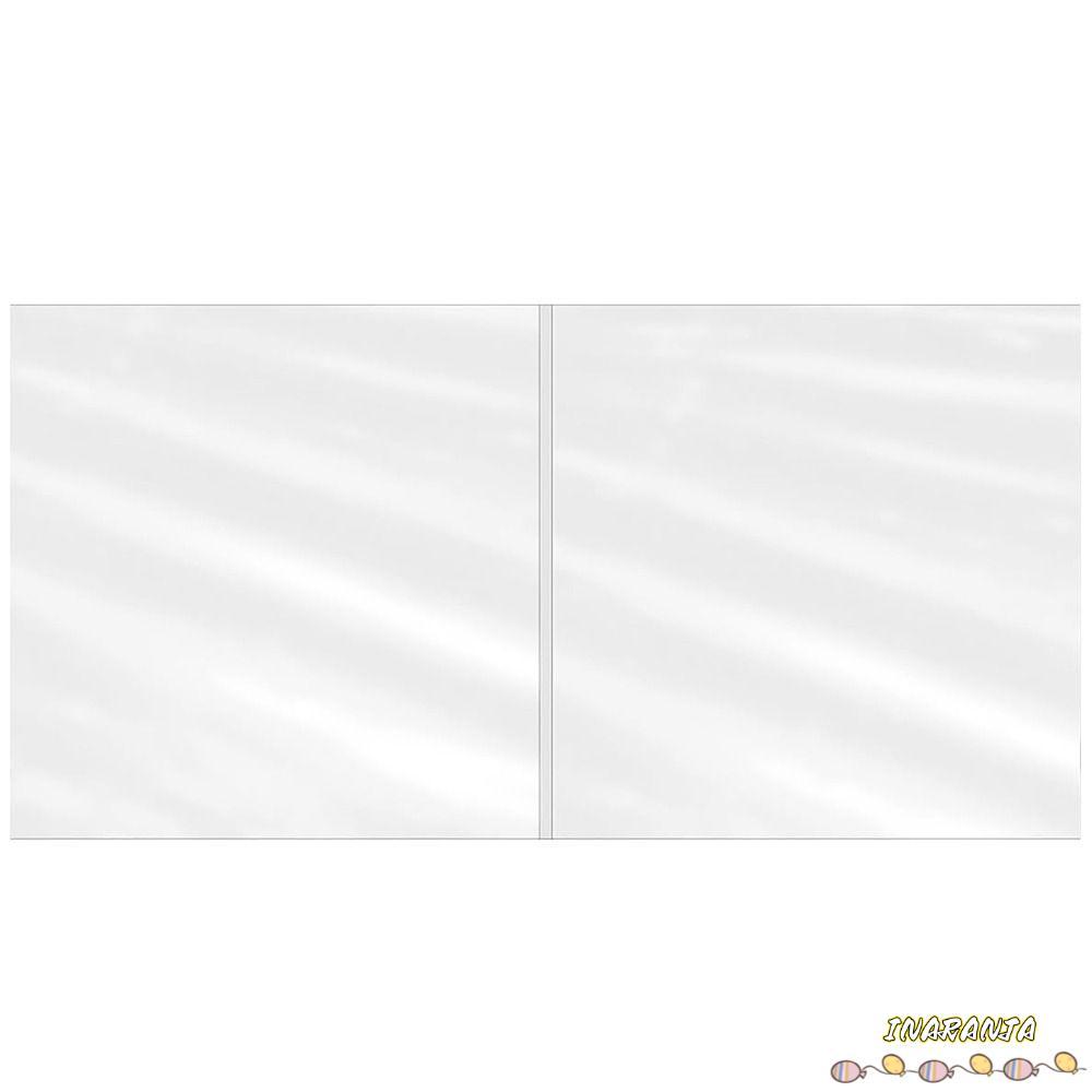 INARANJA Vinyl Records Sleeve, Resealable 12 นิ้ว Gatefold Outer LP Sleeves,ที่มีประโยชน์หนาไวนิลด้า