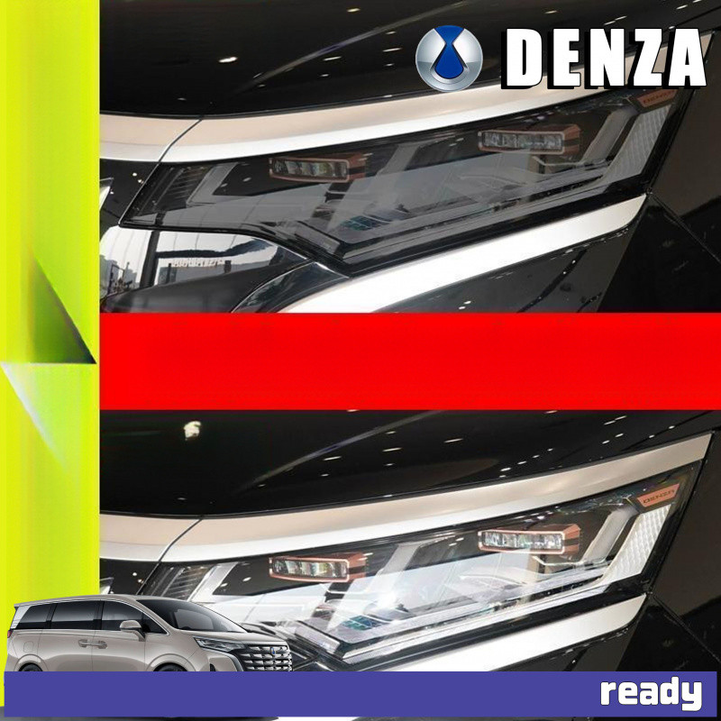 เหมาะสําหรับ DENZA D9 Blackened ไฟหน้าฟิล์ม BYD DENZA Body Kit BYD D9 EV อุปกรณ์ตกแต่งรถยนต์ VQ93