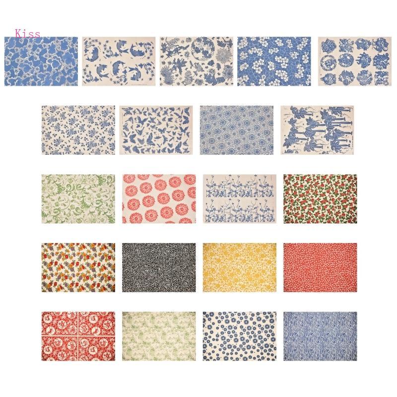 Kiss เครื่องปั้นดินเผา Ceramics Clay Transfer Paper Porcelain Plain Decal Paper Decorative