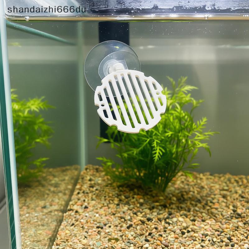 Shandaizhi666du Betta Fish Resting Bed ทําความสะอาดง่ายปลอดสารพิษวัสดุถ้วยดูดที่แข็งแกร่งสําหรับบ้าน