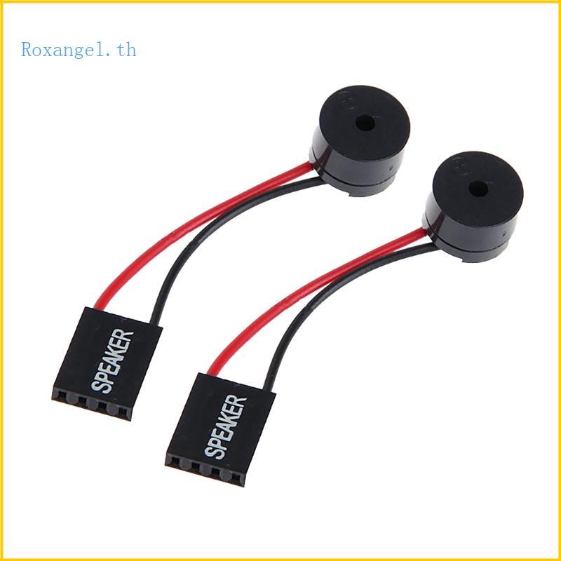 ROX ลําโพงเมนบอร์ดน้ําหนักเบา Mini PC Buzzer สําหรับระบบที่เชื่อถือได้เสียงและการแจ้งเตือนสําหรับ PC