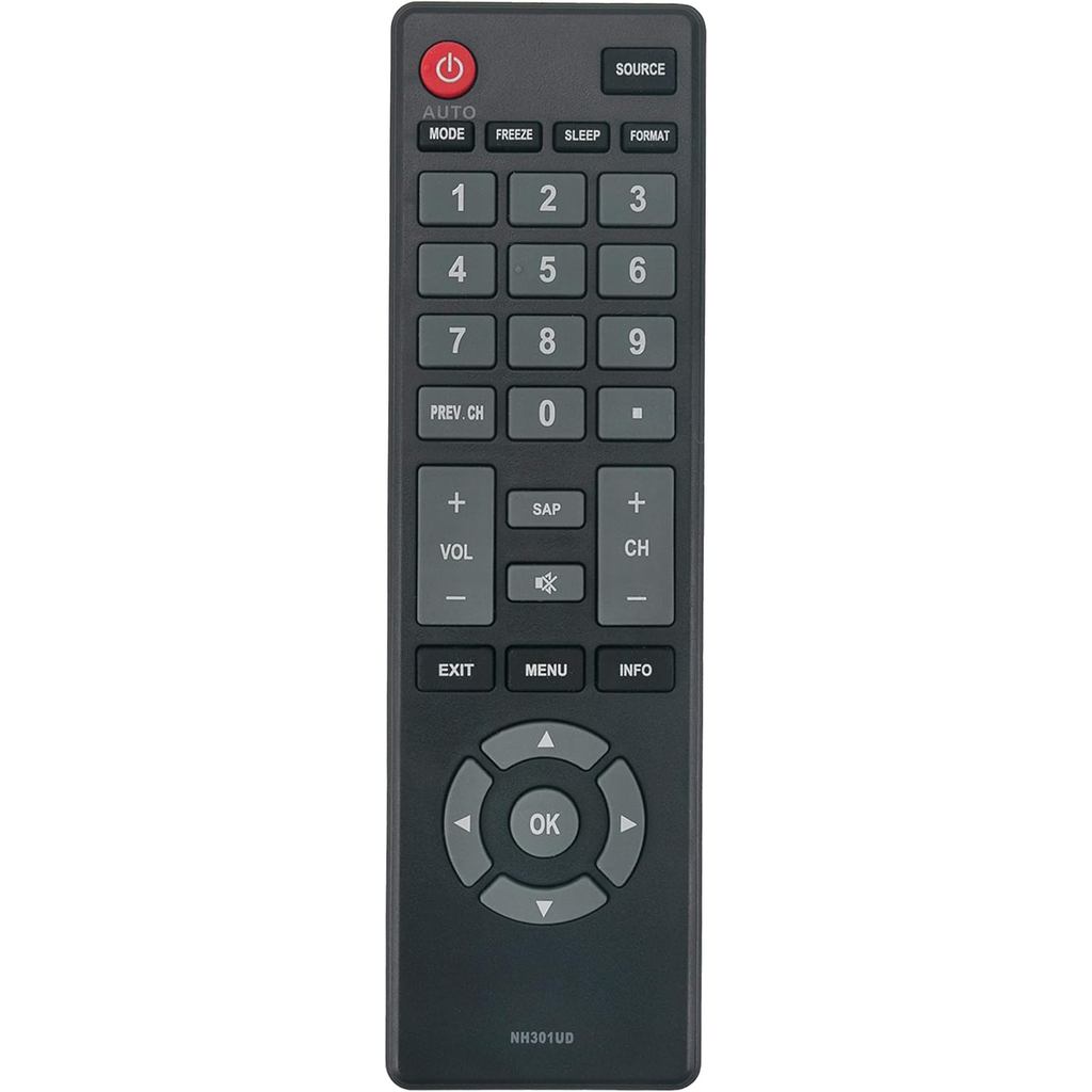 VINABTY NH301UD เปลี่ยนรีโมทคอนโทรลสําหรับ Emerson TV LC391EM3 LC501EM3 LE190EM3 LE220EM3 LE260EM3 L