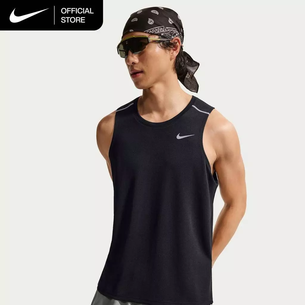 Nike Dri-FIT Men's Miler Running Tank - Black [IF2019-010]