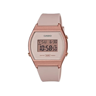 CASIO นาฬิกาข้อมือ CASIO รุ่น LW-204-4ADF วัสดุเรซิ่น สีชมพู