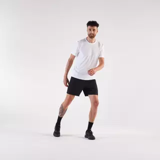 Decathlon Men'S Kiprun Run 100 Running T-Shirt เสื้อวิ่งสำหรับผู้ชาย รุ่น Kiprun 100 - White