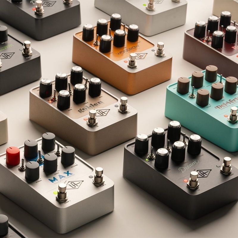 Oriental City Wuyan Minshang Co., Ltd. UA UAFX Pedals กีตาร์ไฟฟ้า Single-Block Effect การบีบอัด Dela