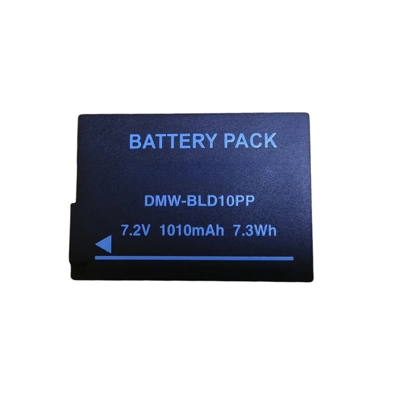 สําหรับ Panasonic DMW-BLD10 แบตเตอรี่ DMW-BLD10PP DMC-GX1 G3 GF2 GX1 กล้อง DMC-G3KB ความจุ 1010mAh
