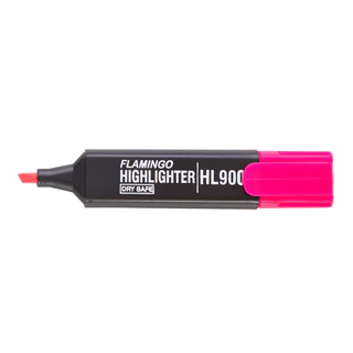 FLAMINGO ปากกาเน้นข้อความ รุ่น HL900 คละสี (4+1 แท่ง)