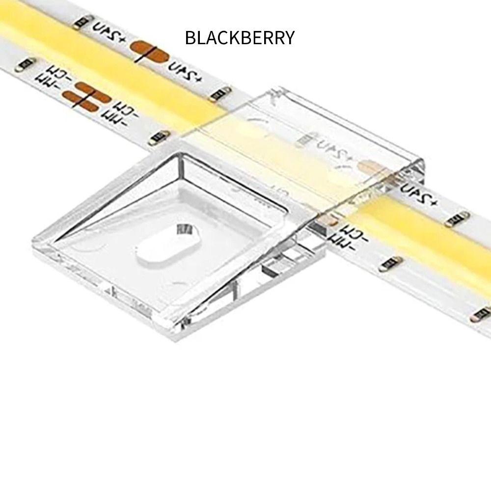 BLACKBERRY 10 มม.PCB LED Light Strip คลิป, FCOB COB SK6812 RGBW สายไฟหัวเข็มขัดคลิปพร้อมสกรู, Light 