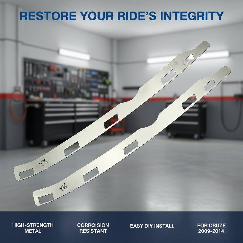 ขอบคุณ Win Cruze 09-14 กันชนหน้า Trim, 2 ชิ้น Anti-Scratch สแตนเลส th