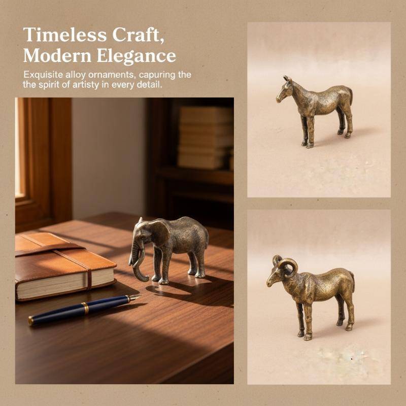 [BRN] ทองเหลืองแข็งคางคกหุ่น Luy Feng Shui Mini รูปปั้นสัตว์เครื่องประดับสําหรับ Home Shop ลงทะเบียน