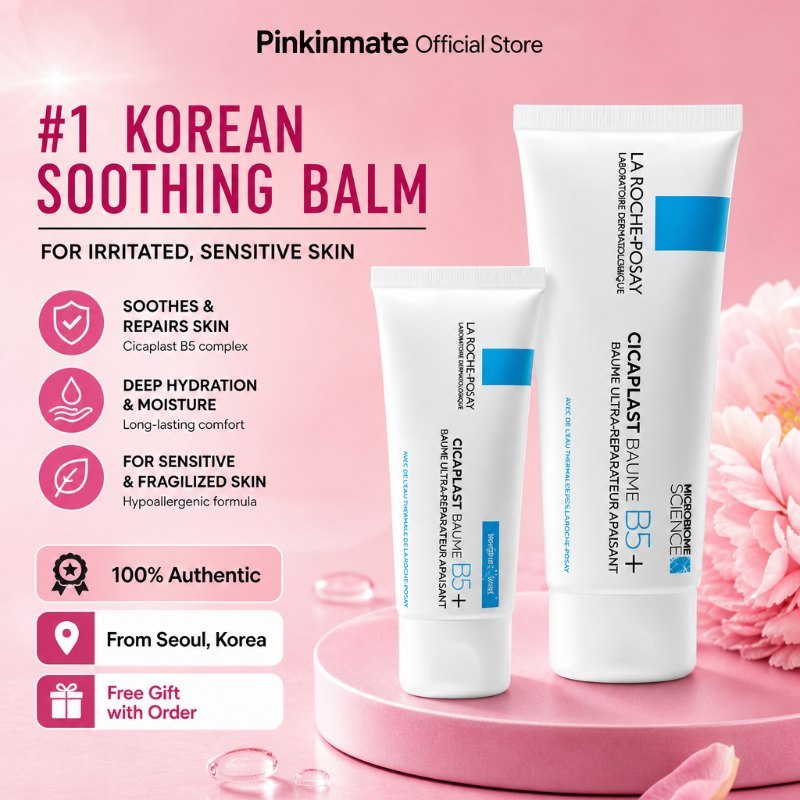 La Roche-Posay Panthhenol B5 Plus Repair Cream 40ml/100ml Derma Moisturizer ปลอบประโลม Redness Resto