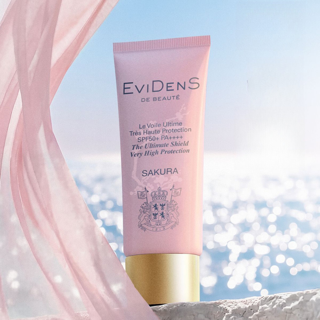 优品EviDenS Sakura Sunscreen 50matte Finish UV Isolation กันน้ํา กันเหงื่อ สบายภายใต้แต่งหน้า Nourishi